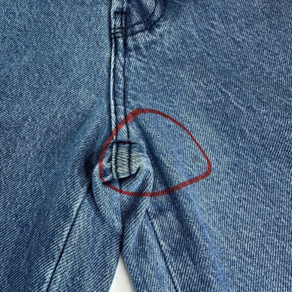 PacSun Eco Bandana Patch High Waisted Baggy Jeans Size 25 - Picture 11 of 15